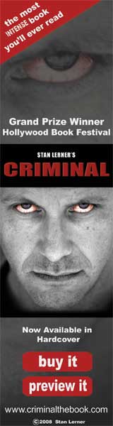 Criminal the Book by Stan Lerner